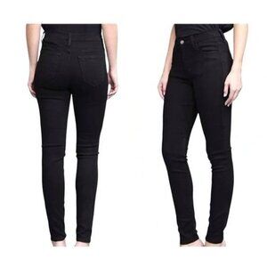 NWT JUDY BLUE BLACK DENIM SKINNY JEANS - MADE IN THE USA! - 1/25